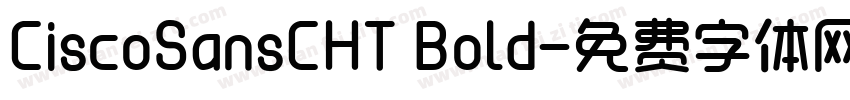 CiscoSansCHT Bold字体转换